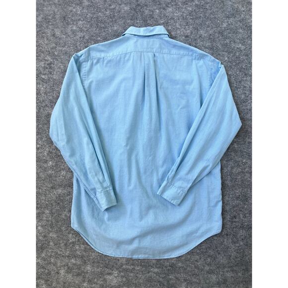 Polo Ralph Lauren Dress Shirt Men Medium Blake Button Up Long Sleeve Checkered - Picture 6 of 6